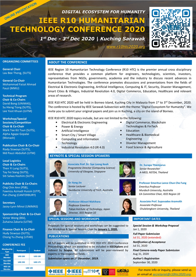 CONFERENCE CALL FOR PAPERS IEEE R10 Newsletter